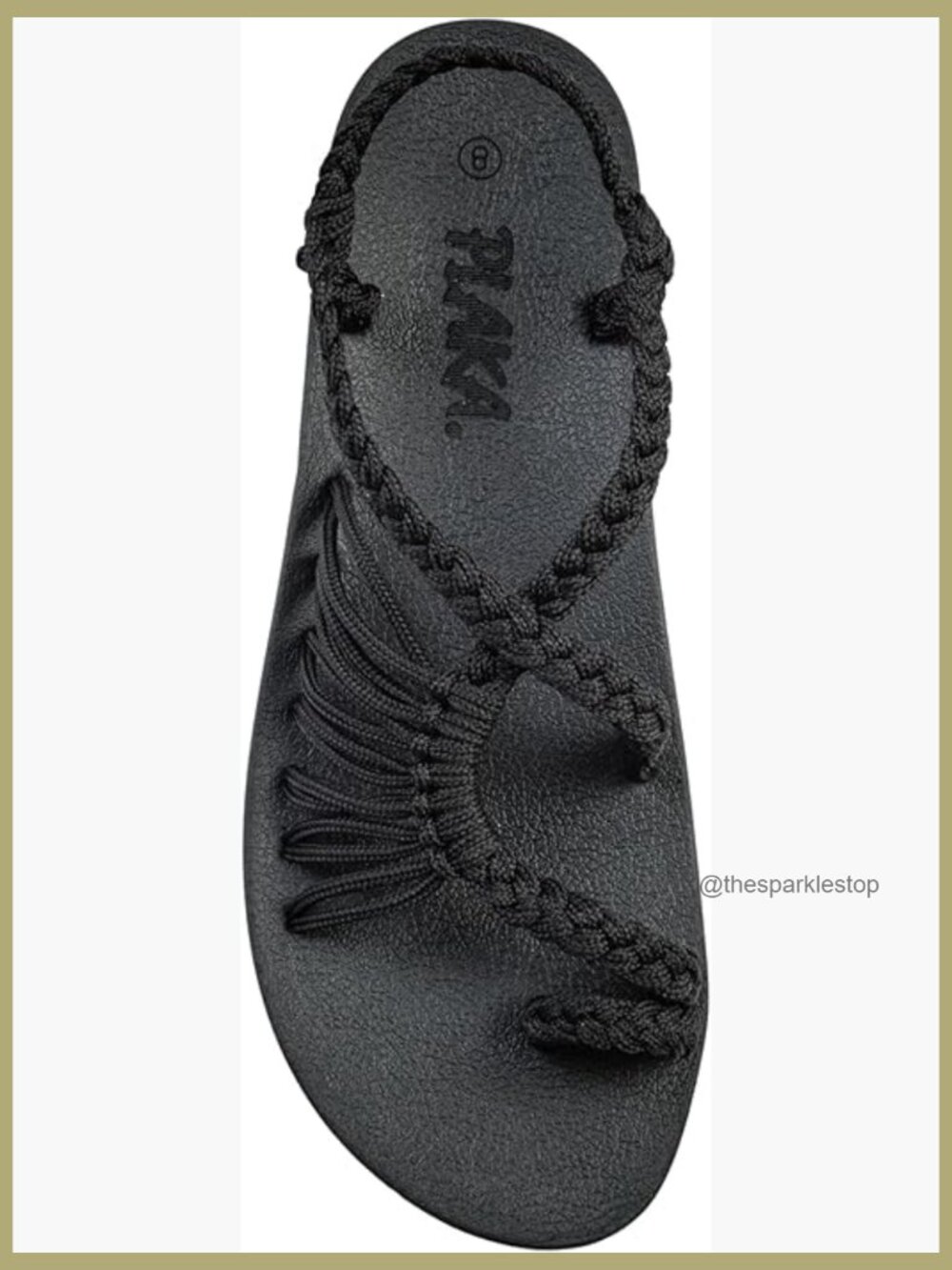 Strappy Sandals with Arch Support for Women - Comfortable Walking Sandals